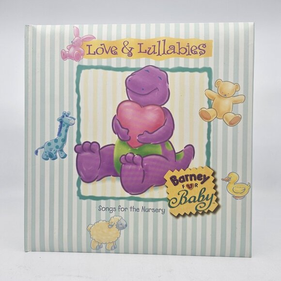 Vintage Love & Lullabies Barney for Baby Book Hardback Songs for the Nursery - Picture 1 of 10